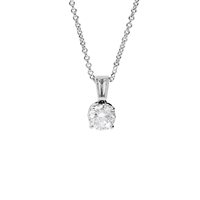 Collana Recarlo Donna in Oro bianco Diamante 0.60 Ct P01DE006/060 - P01DE006/060